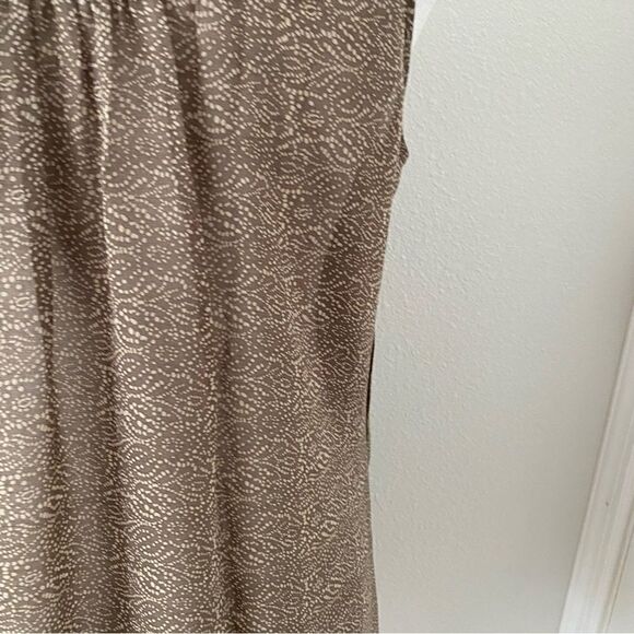 CAbi #365 Sheer Printed Caridgan Vest Chiffon Lagenlook Sleeveless M - Picture 8 of 14